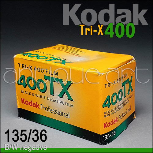  A64 Rollo Kodak Tri-x 35mm 400 Asa Pelicula B&w Negativo