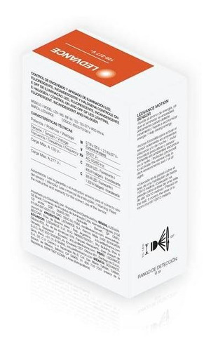 Sensor Detector Movimiento De Pared Ledvance 120° Ip20