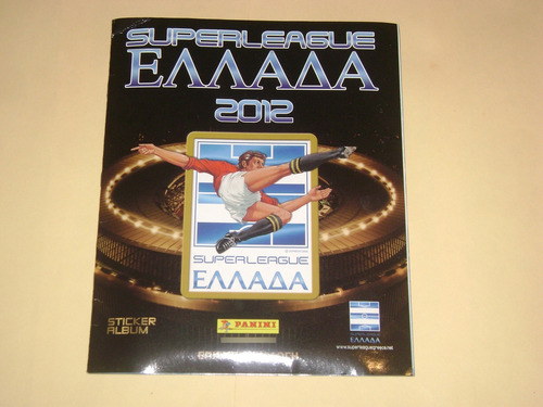 Album Futbol Completo Liga Griega 2012 Panini