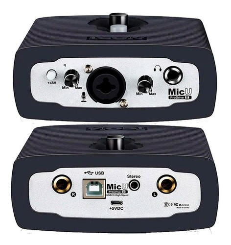Interface De Audio Icon Micu Pro Drive Iii Para Gravação Cor Preto 110V/220V