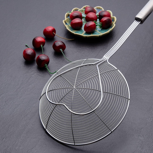 Cuchara De Skimmer De Colador Eisinly Para Cocinar Y Freír,