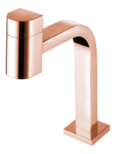 Torneira para banheiro Lorenzetti LorenCode 1194 B55 cor rose gold e acabamento fosco