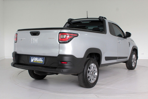 Imagem 4 de 11 de Fiat Strada 1.3 Freedom Flex Cs Manual - 2021 - Prata