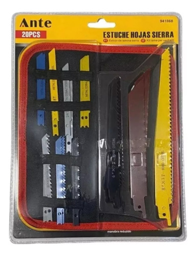 Set De Hojas De Sierra Marca Ante 