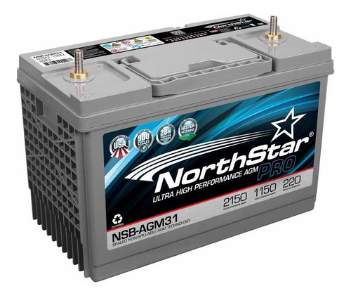 Bateria Northstar Nsb-agm31 Nueva