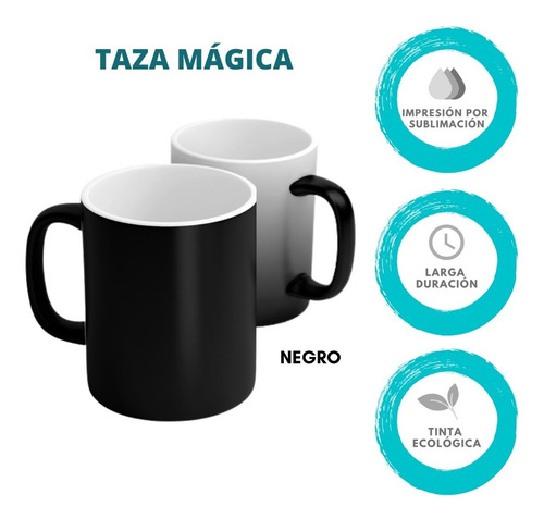 Taza Personalizada Flores Con Rojo Modelo Mágica