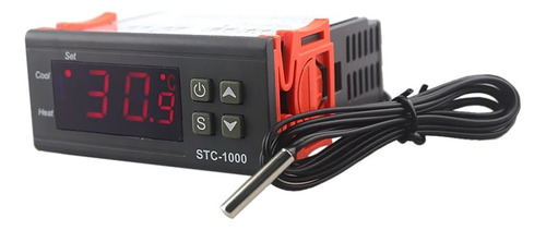 Termostato Digital Led Stc-1000 Ca/cc 24v/10a + Sensor