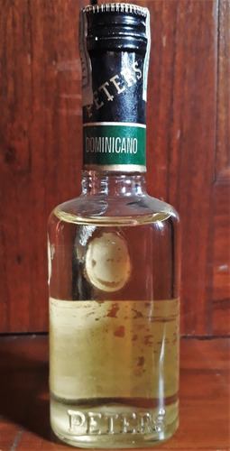 Botellita Miniatura Licor Dominicano Peters Cerrada 1967