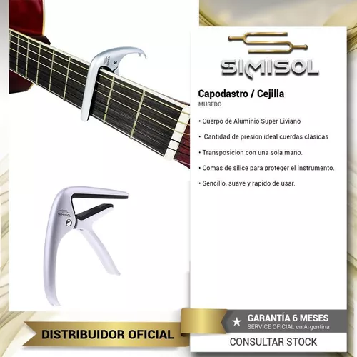 Capo Cejilla Guitarra Acustica Electrica Clasica Capodastro