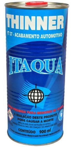 Thinner It 37 Acabamento Automotivo 900ml Forte 00127 Itaqua