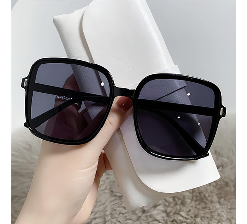 Gafas de sol negras Glamour | Uv400 | Retro | Ligeras y duraderas