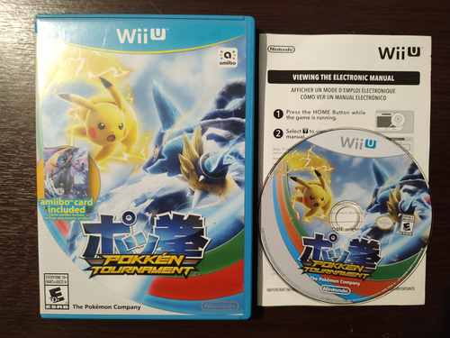 Pokken Tournament Wii U Original Físico Buen Estado (Usado)