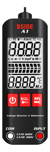 Multímetro Digital Lcd Bside A1 Mini