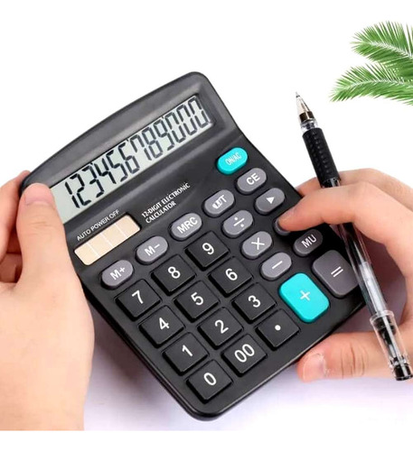 Calculadora Lcd De 12 Digitos Escuela Oficina Casa Comercio