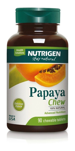 Vitaminas Nutrigen Papaya Chew Plus90comprimidos Masticables