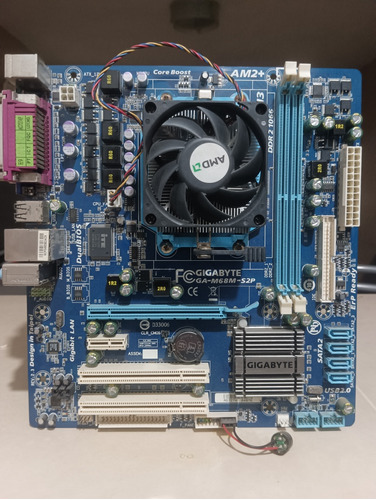 Motherboard Socket Am3 Gigabyte Ga-m68m-s2p Ddr2 