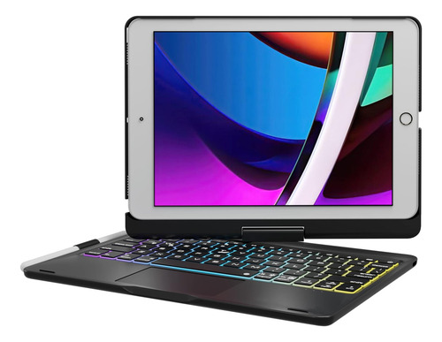 Funda Con Teclado Para iPad De 9.ª Generación: 2021 Touchpad
