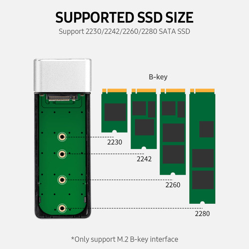 Compartimento Externo Para Celular Ssd... Todos Os Ssds Sata