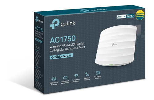 Tp-link Eap245 Punto De Acceso Wifi Banda Dual Ac1750 Techo