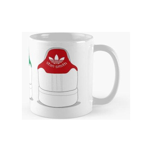 Taza Stan Smith Ilustración 3 Colores. # 2 Calidad Premium