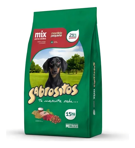 Sabrositos Adulto Raza Pequeña 15kg