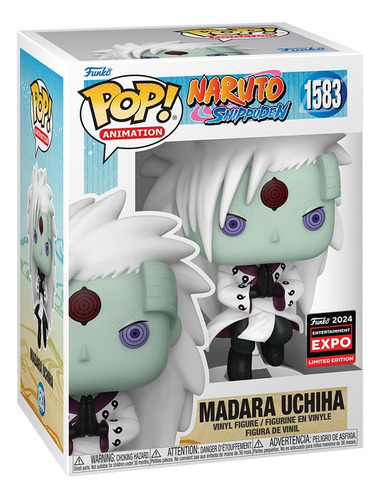 Funko Pop! Naruto Shippuden Madara Uchiha 1583 Expo 2024