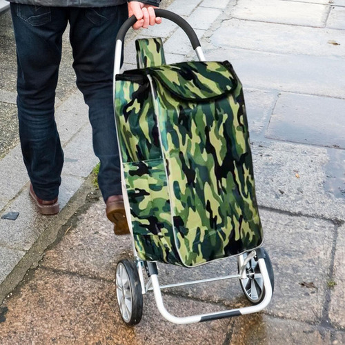 Bolsa De Compras Portátil Con Ruedas Para Supermercado