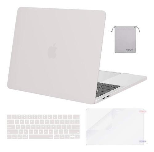 Funda Mosiso Para Macbook Pro 13 M2 + C/teclado Gray1