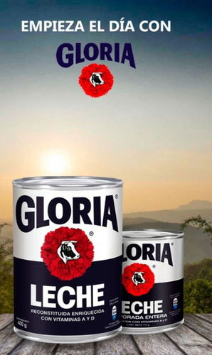 Leche Evaporada Gloria 400gr