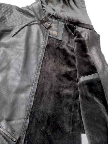 Campera De Hombre Eco-cuero Con Piel Por Dentro