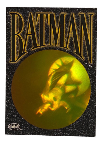Batman Skydisc Card Tarjeta Con Holograma Skydisk Skybox ´94 (Usado)