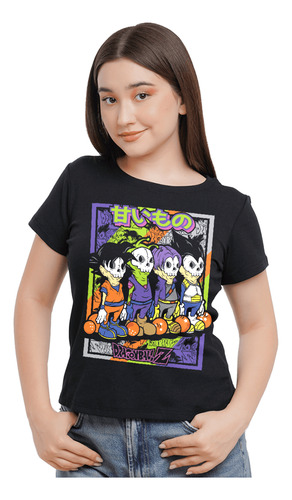 Playera Dragon Ball Freezer Cell Majin Bu Hueso Infantil