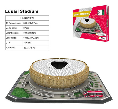 Rompecabezas De La Copa Mundial De Katar 2022: Estadio Lusai