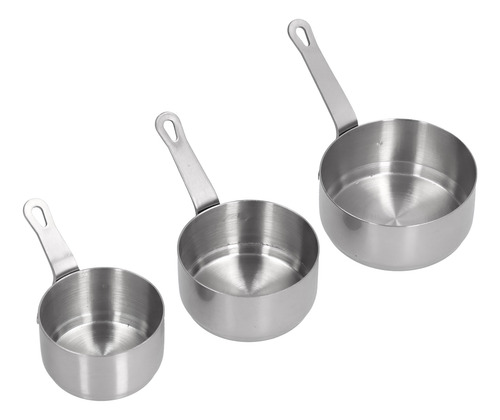 Cuenco De Salsa De Acero Inoxidable, 3 Unidades, Con Asa Par
