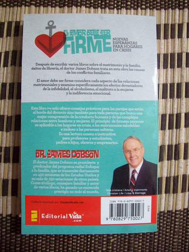 El Amor Debe Ser Firme Bolsilibro, Dr. James Dobson