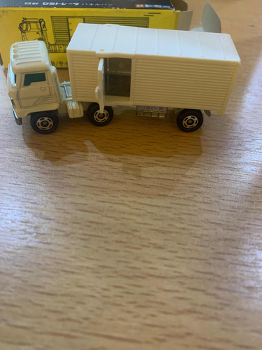 Tomica Japones Camion Semi Trailer Panel Van En Cajita