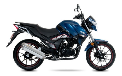Imagen 3 de 6 de Moto Carabela R6s 200cc Azul Modelo