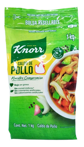 Caldo De Pollo Knorr 1kg En Polvo