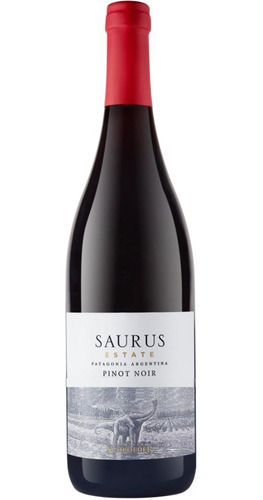 Vino Saurus Estate Pinot Noir 750ml. Quirino Bebidas