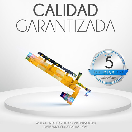 Flex Principal Centro De Carga On Off Z3+ Dual Sim Volumen