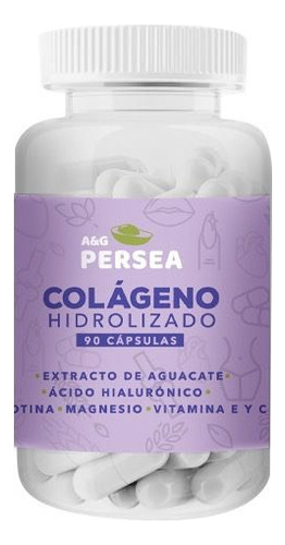 Capsulas De Colageno Con Biotina A&g Persea 90 Caps, Con Mag