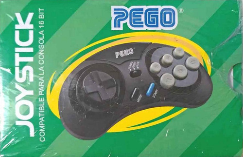 Imagen 2 de 10 de Joystick Sega Genesis Compatible 16-bit Ficha 9 Pines Envío