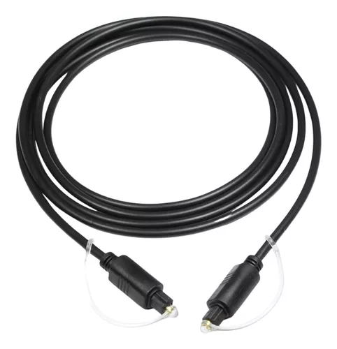Cable Optico Audio Digital Fibra Toslink Plug A Plug 2metros