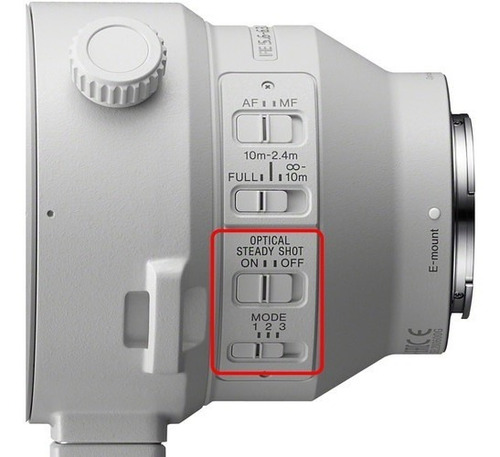 Sony Fe 200-600mm F/5.6-6.3 G Oss Lente 200-600