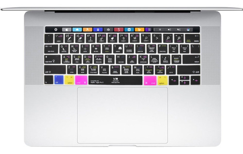 Protector De Teclado Logic Pro X Para Macbook Pro 13  