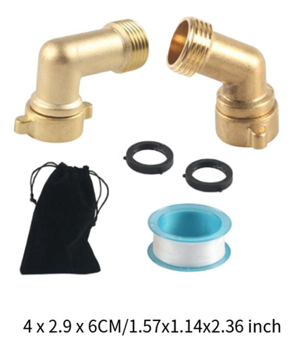 Conector De Codo Para Manguera De Jardín, Codo De Manguera