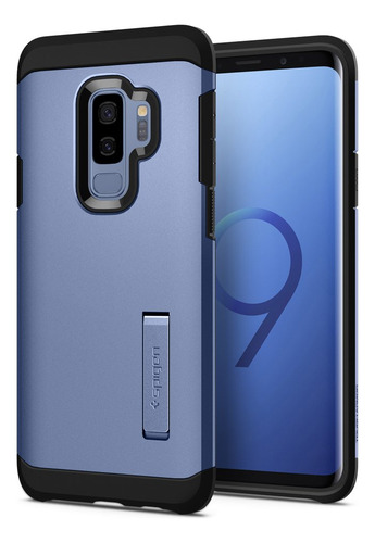 Funda Para Galaxy S9 Plus Coral Azul Plastico Tpu