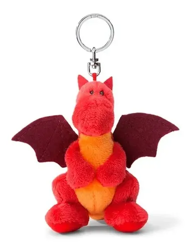Llavero Flamenco De Peluche NICI - 10 Cm, Diseño Divertido, Colores Rosas, Ideal Para Regalo