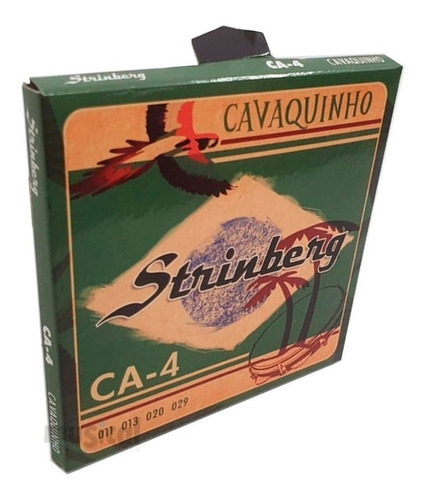 Encordoamento Strinberg Ca 4 Para Cavaquinho Cordas Ca-4