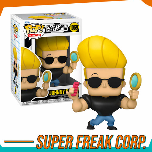 Figura De Acción Cartoon Network Johnny Bravo De Funko Pop! Animation